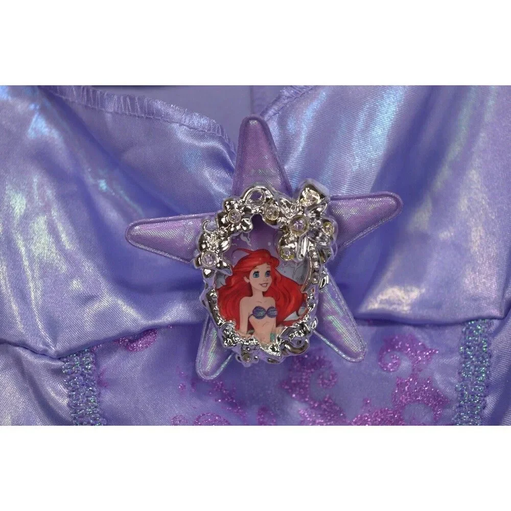 Disney Princess Ariel Halloween Costume Small (4-6) Dress Up Little Mermaid